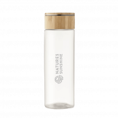 Glazen fles met logo 500 ml Glazen fles met logo 500 ml