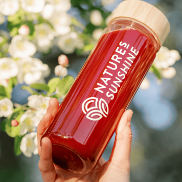 Glazen fles met logo 500 ml NSP-model 65118 | Afbeelding nr. 2