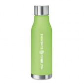 Groene fles met logo 600 ml Groene fles met logo 600 ml