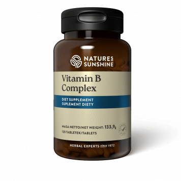 Vitamine B-complex (120 caps.) NSP, referentie 1773