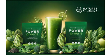 Power Greens van NSP: Complex voor energie, immuniteit en ontgifting Power Greens van NSP: Complex voor energie, immuniteit en ontgifting
