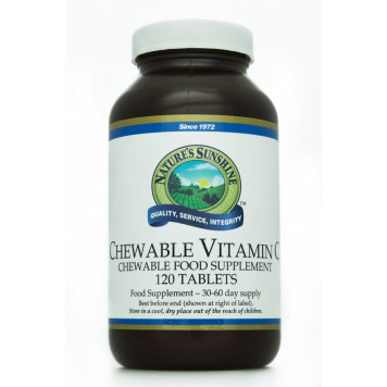Vitamin C - Chewable 250mg  (120) NSP, referentie 1581